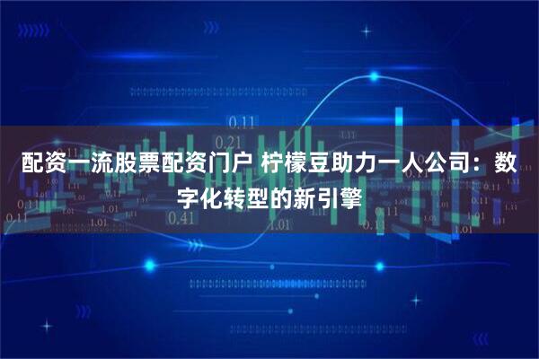 配资一流股票配资门户 柠檬豆助力一人公司：数字化转型的新引擎