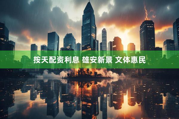 按天配资利息 雄安新景 文体惠民